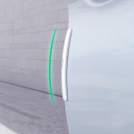 UGREEN 4-Pcs PVC Rubber Strips Car Door Protector Set