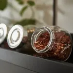 IKEA RAJTAN 4-piece Spice Jar Set