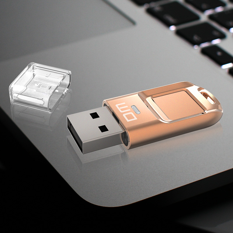 DM F2 Biometric Fingerprint Encrypted USB Flash Drive