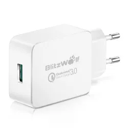 BlitzWolf BW-S5 Qualcomm Certified QC 3.0 3A 18W USB Wall Charger