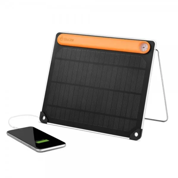 BioLite SolarPanel 5+ 5W Solar Panel with On-Board Battery