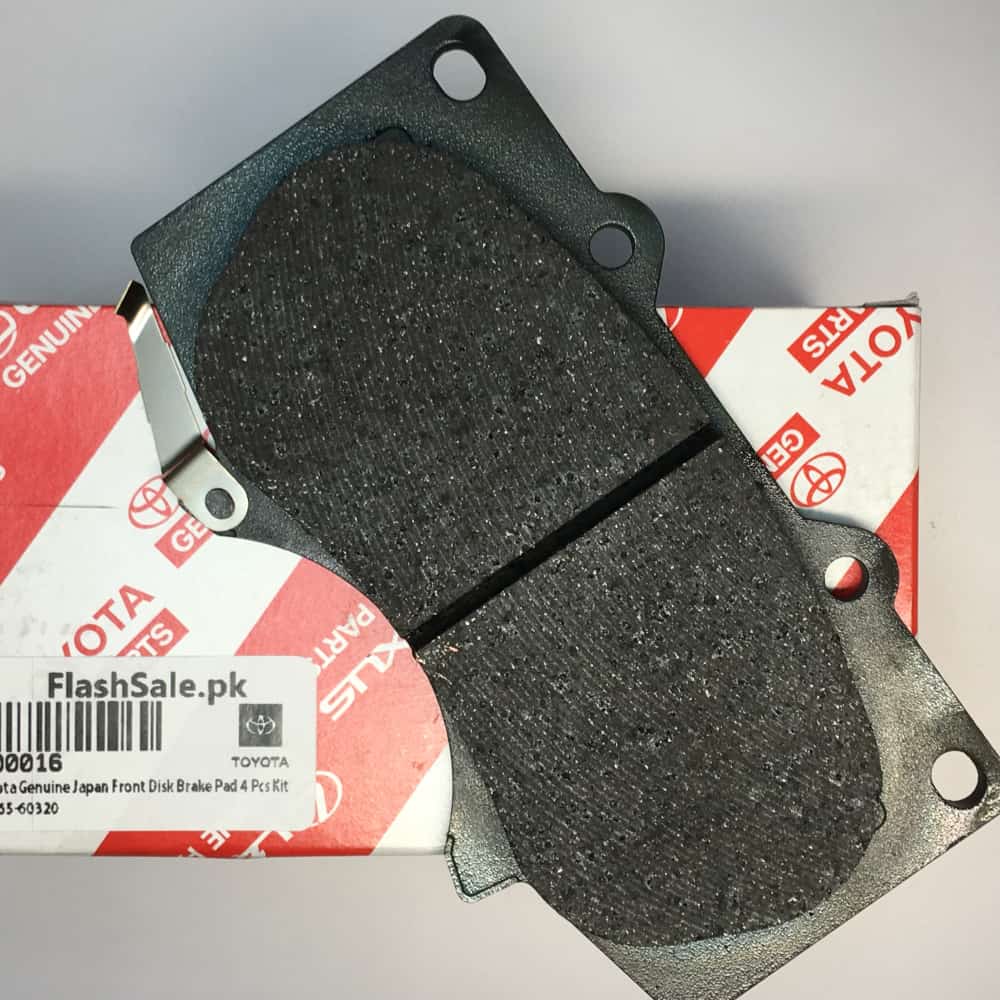 toyota genuine japan front disk brake pad 4 pcs kit 04465-60320