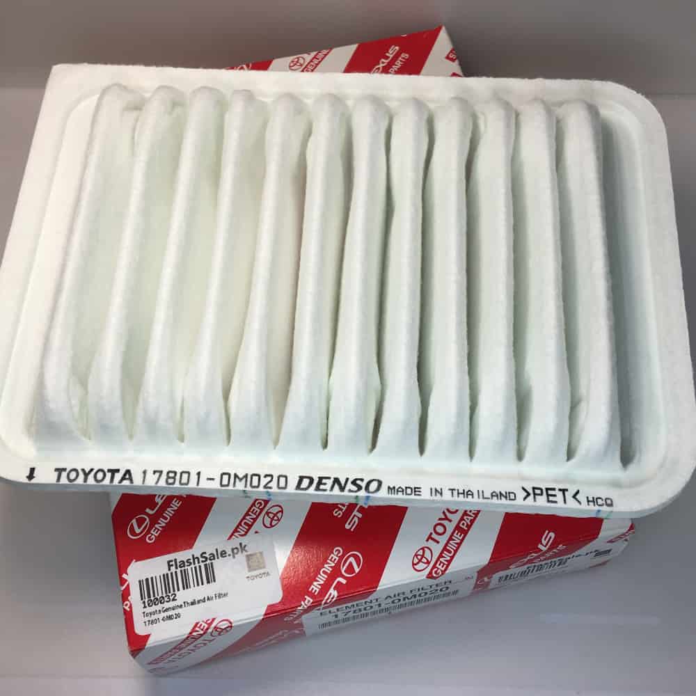 toyota genuine thailand air filter 17801-0m020