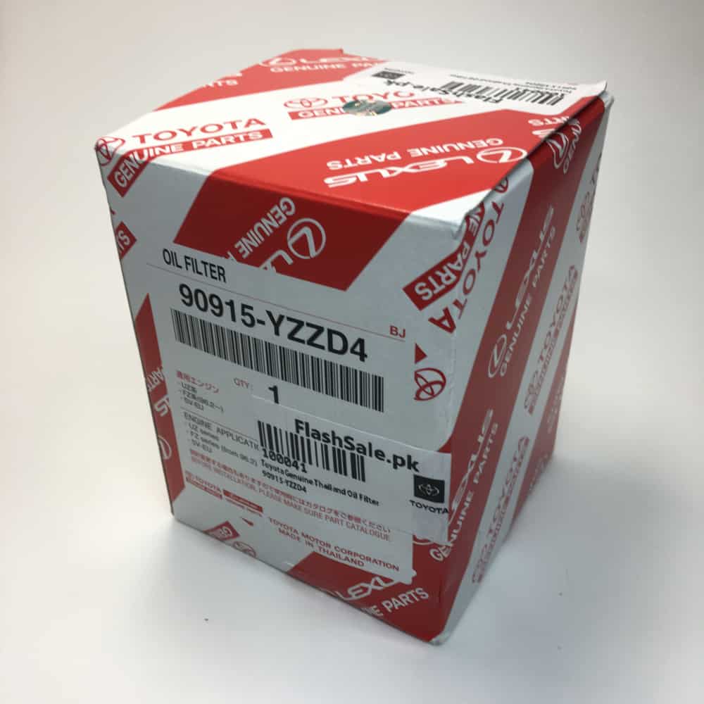 toyota genuine thailand oil filter 90915-yzzd4