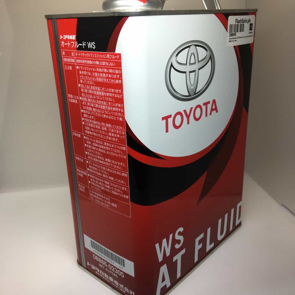 toyota genuine japan atf ws automatic transmission fluid world standard 4 liters 08886-02305