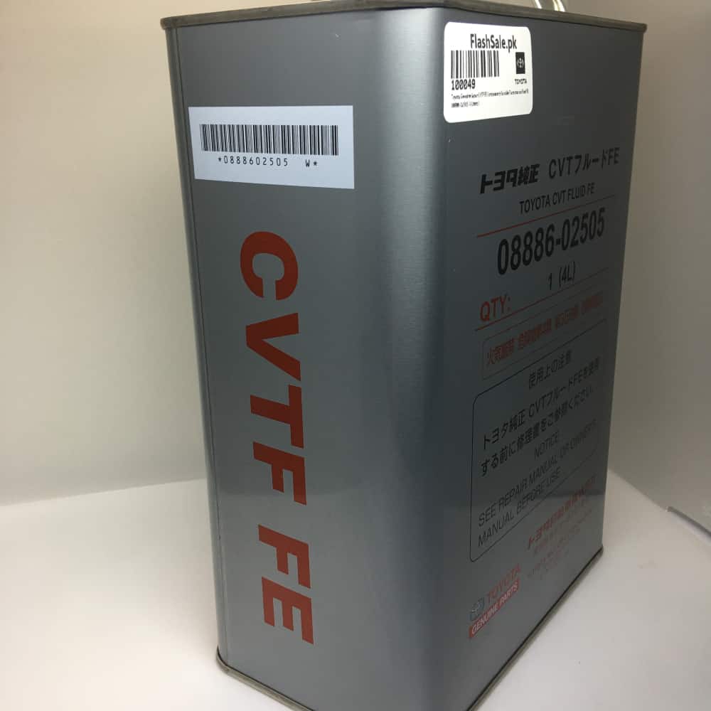 toyota genuine japan cvtf fe continuously variable transmission fluid fe 4 liters 08886-02505