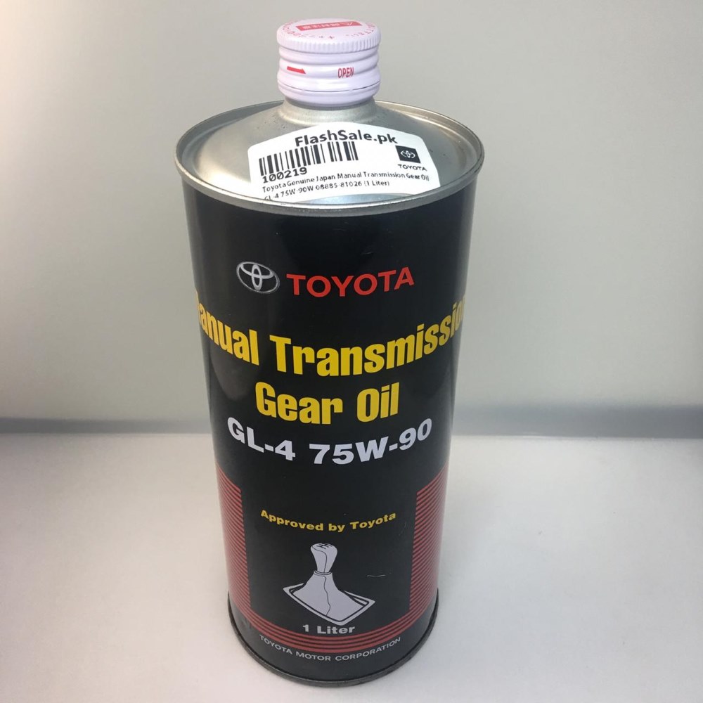 toyota genuine japan manual transmission gear oil gl-4 75w-90 1 liter 08885-81026