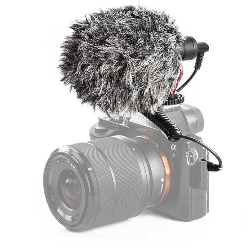 BOYA BY-MM1 Universal Cardioid Microphone for DSLR Camera and Smartphone