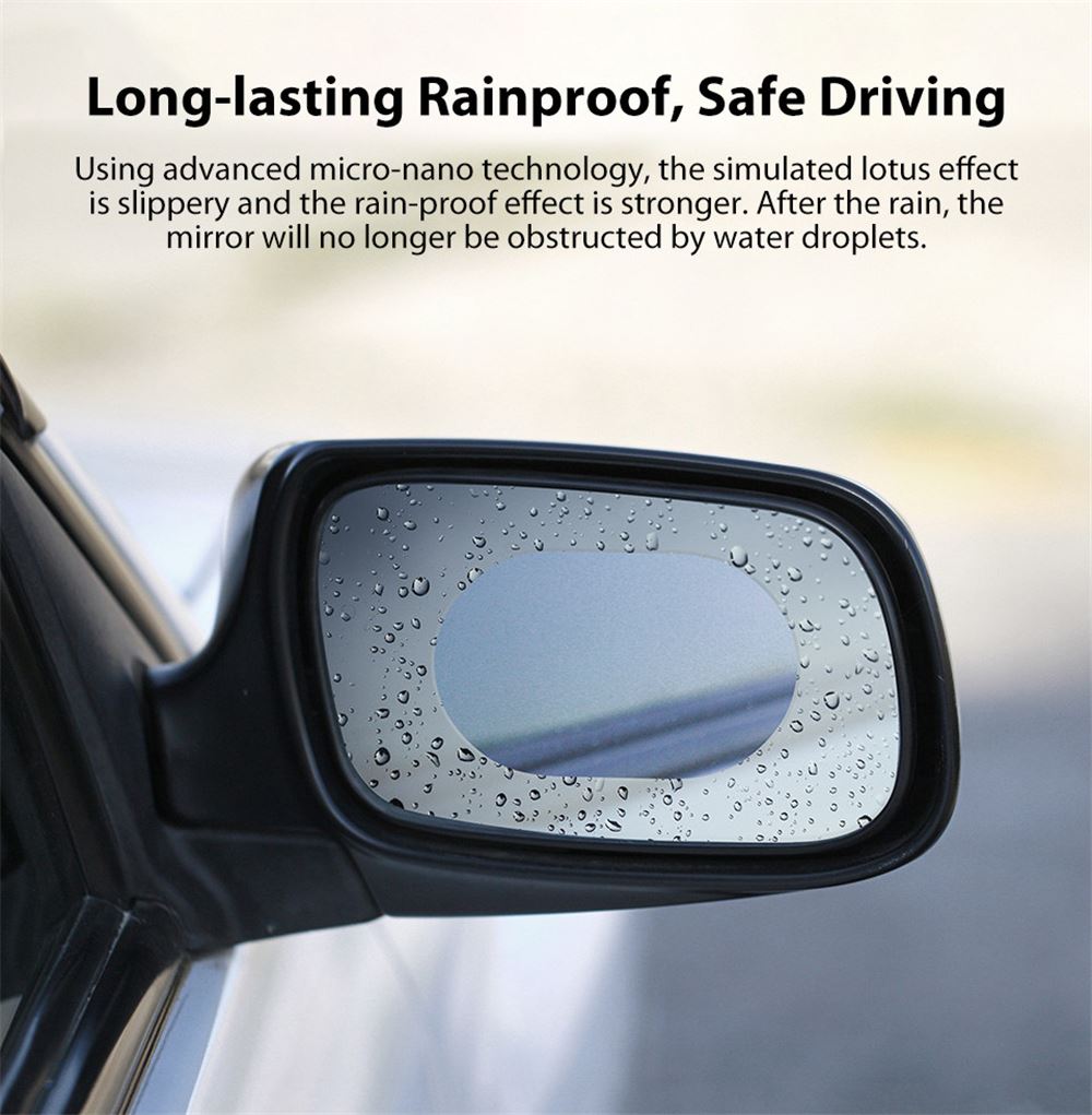 xiaomi guildford anti-fog and anti-rain car rear-view mirror waterproof protective film