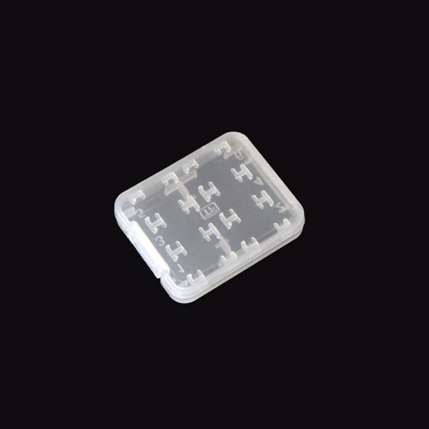 8 slots micro sd tf sdhc mspd memory card storage case