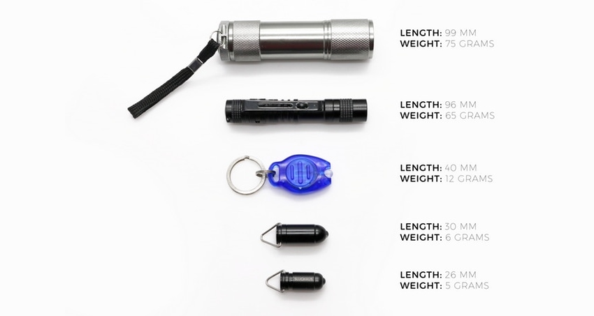 bullet 02 world smallest edc flashlight