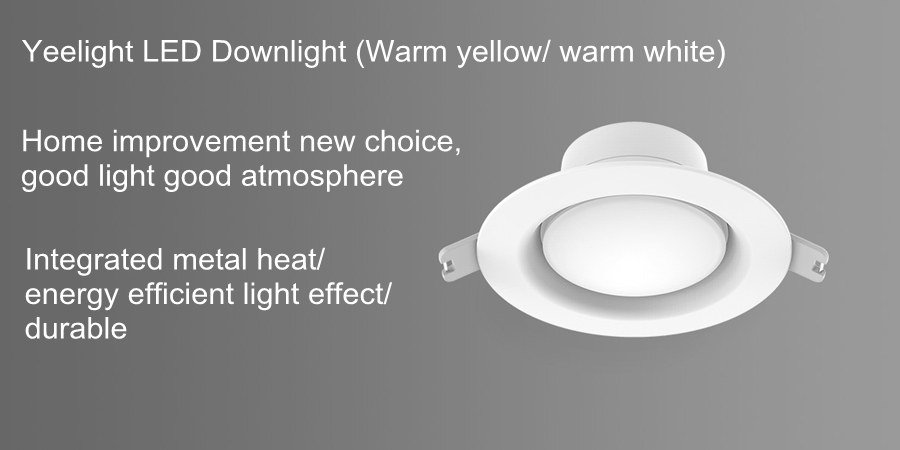 xiaomi yeelight 5w ceiling led downlight