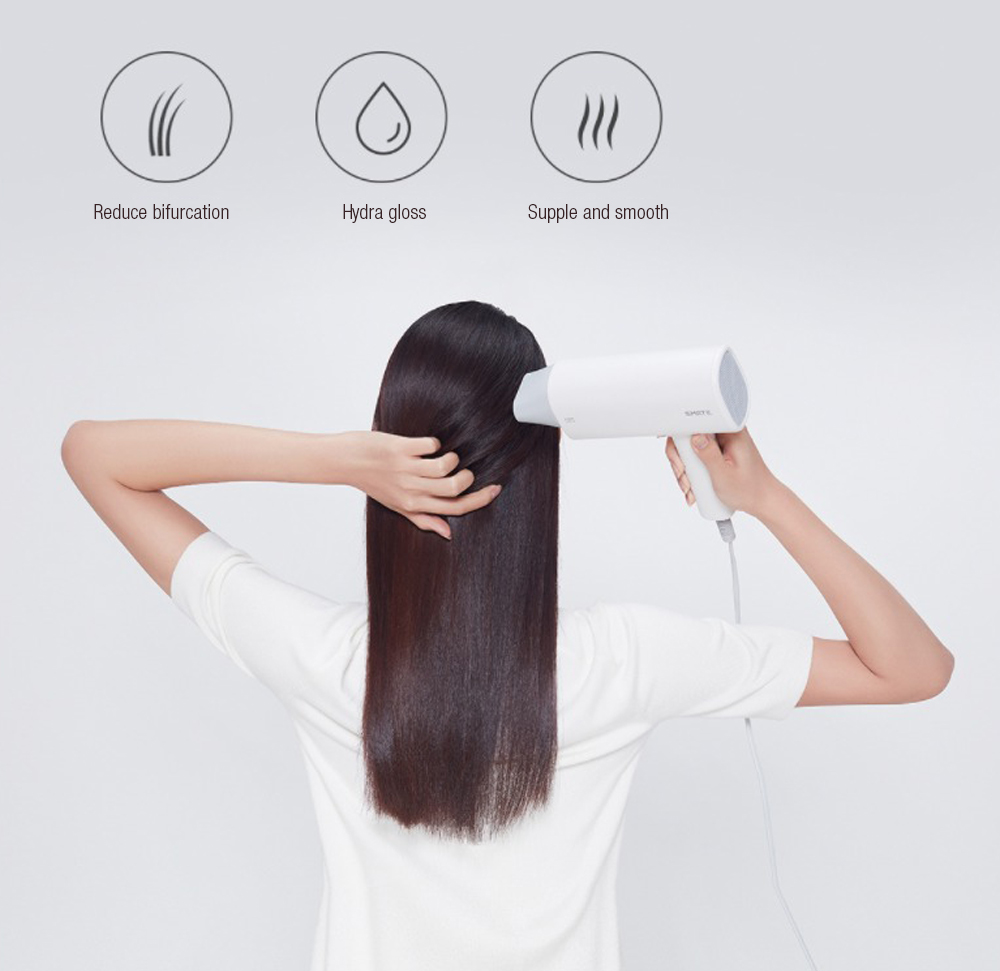 xiaomi smate negative ions foldable hair dryer