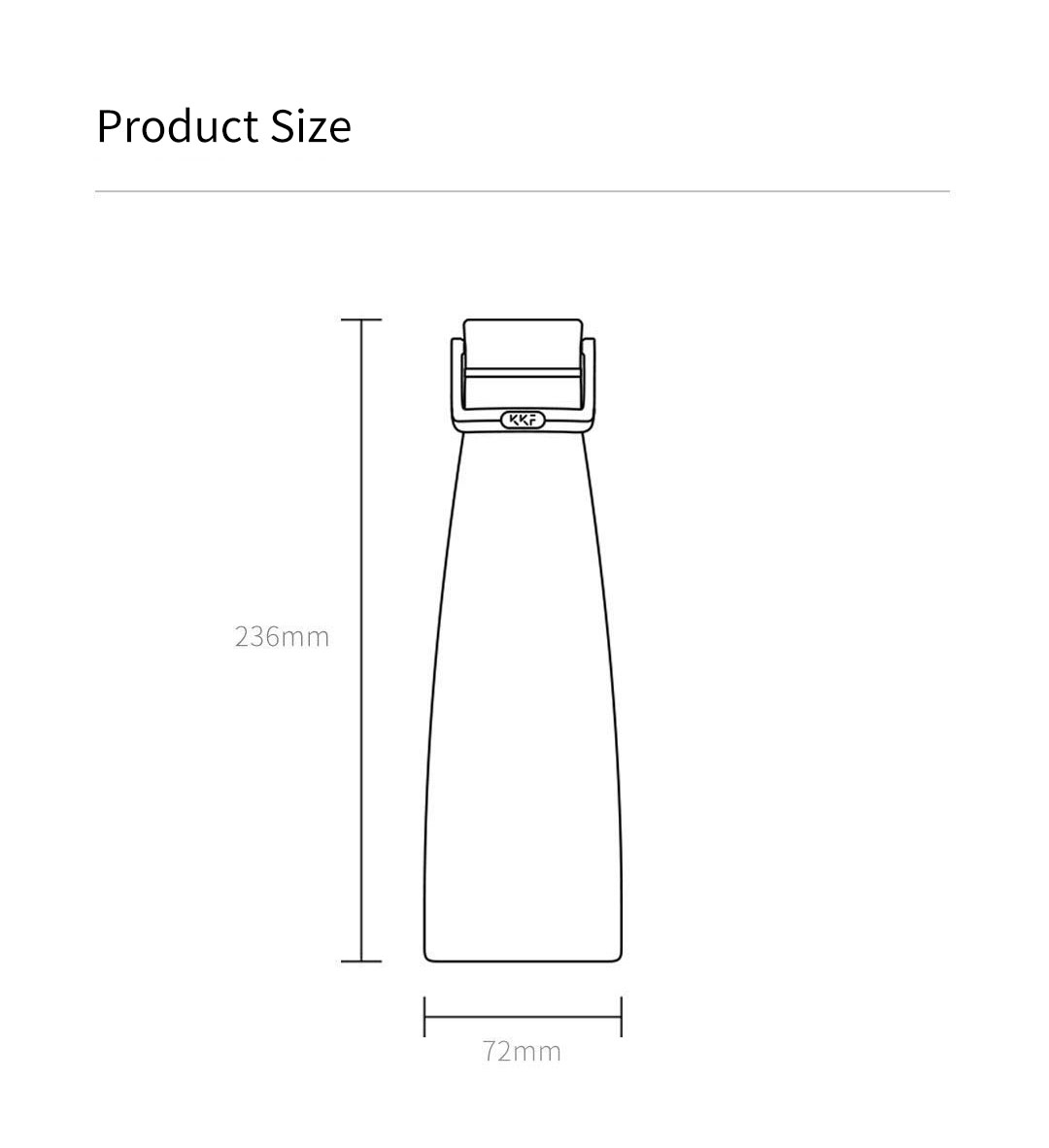 xiaomi kisskissfish kkf vacuum bottle