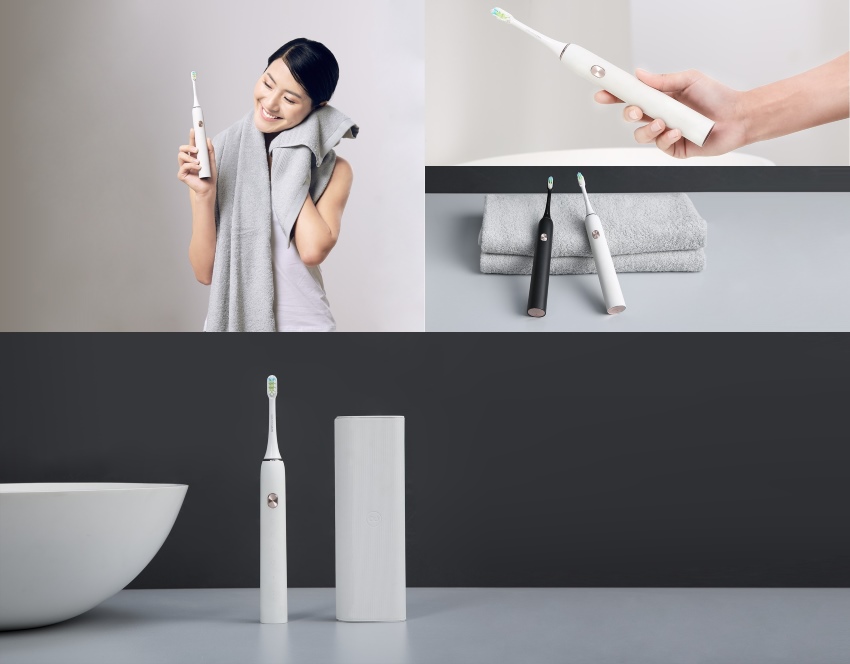 xiaomi soocas soocare x3s platinum smart bluetooth sonic electric toothbrush platina plus (upgraded version)