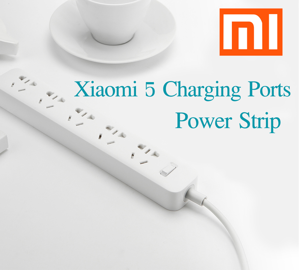 xiaomi mi power strip extension - 5 power sockets