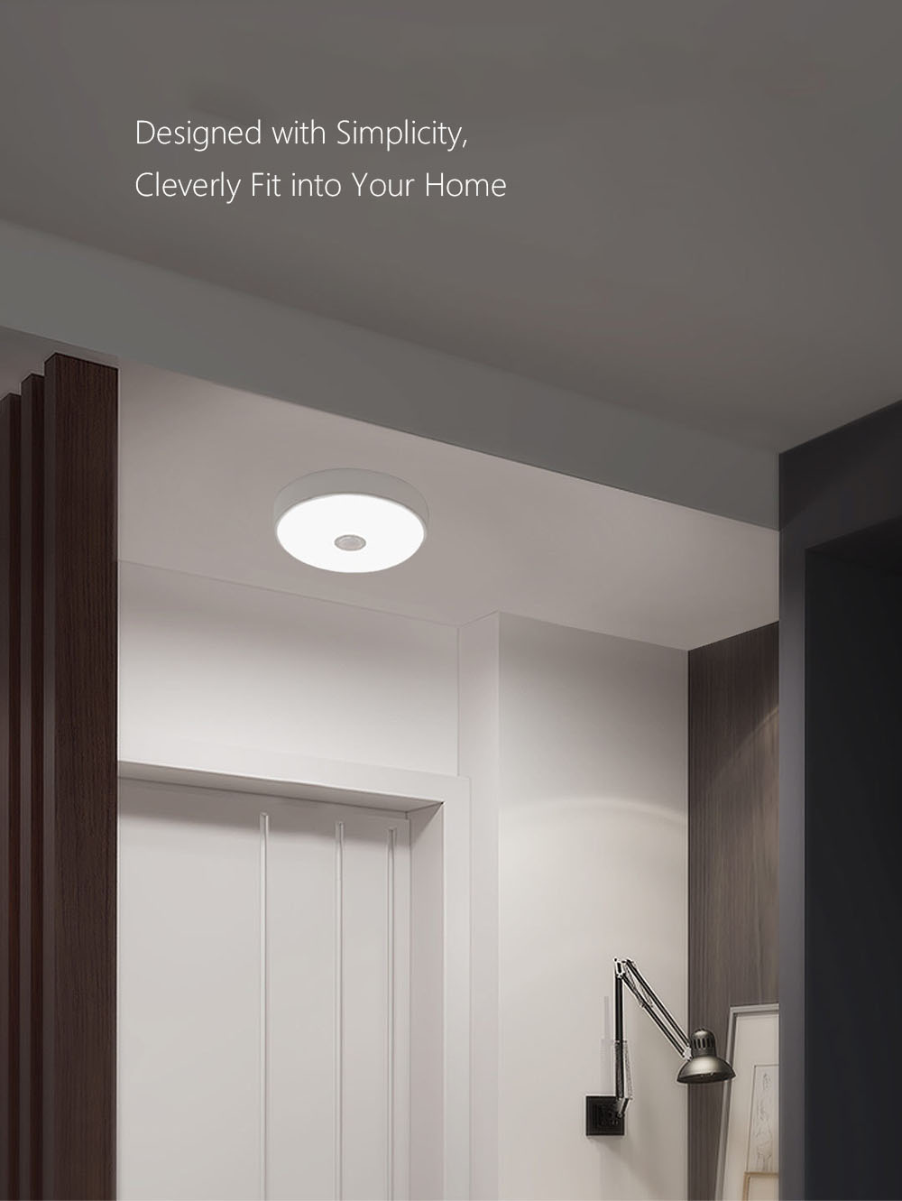 xiaomi yeelight motion sensor ceiling led light