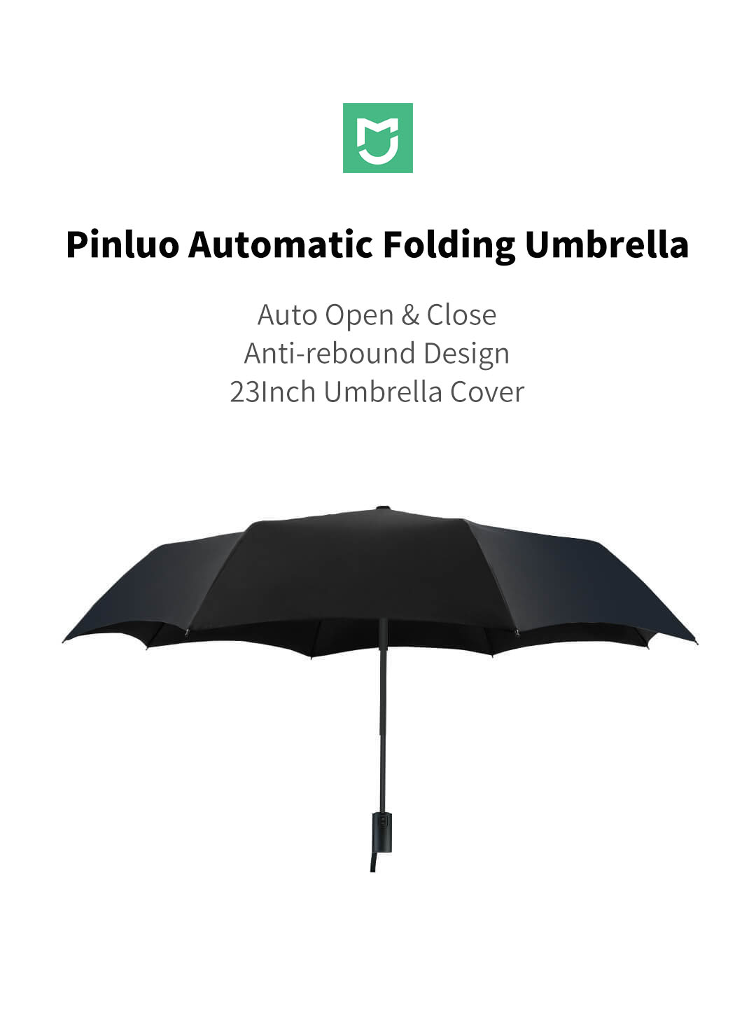 xiaomi mijia pinluo upf 50 automatic folding umbrella