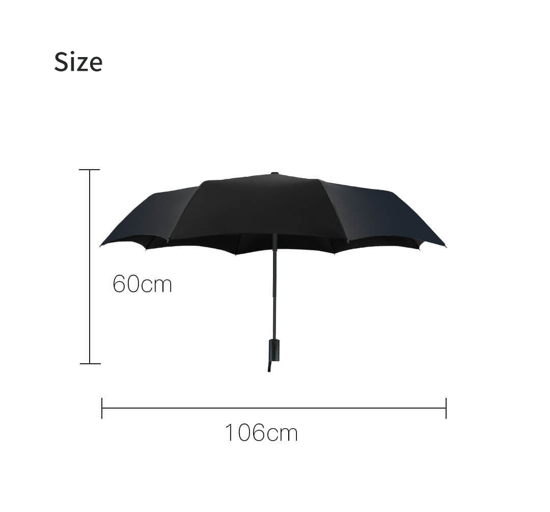 xiaomi mijia pinluo upf 50 automatic folding umbrella