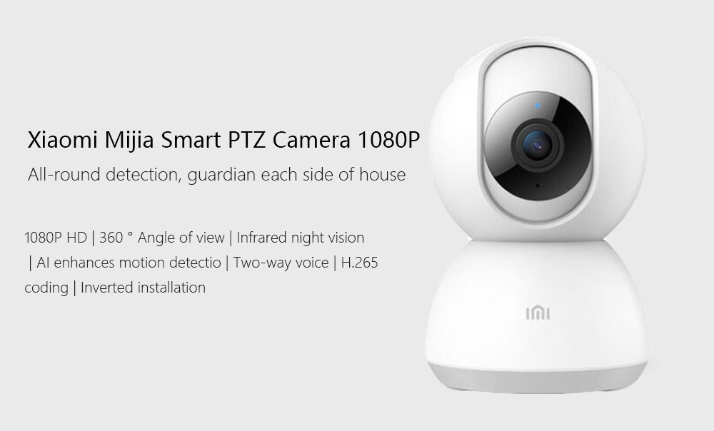 xiaomi mijia imilabs 1080p full hd 360 degree wifi panoramic smart security ip camera