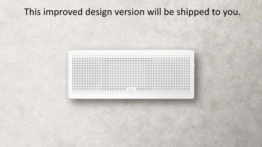 xiaomi mi bluetooth portable square box speaker (white)