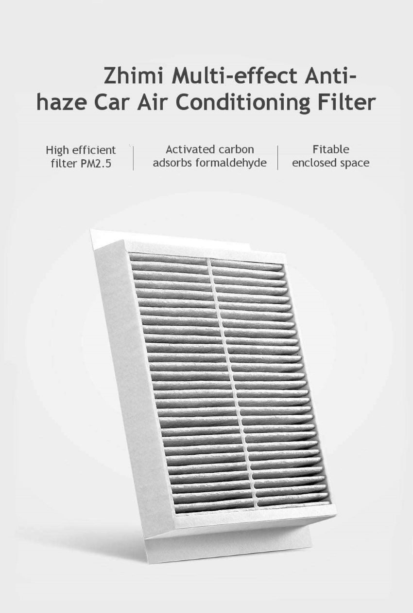 xiaomi zhimi smartmi car air conditioning anti-formaldehyde cabin filter
