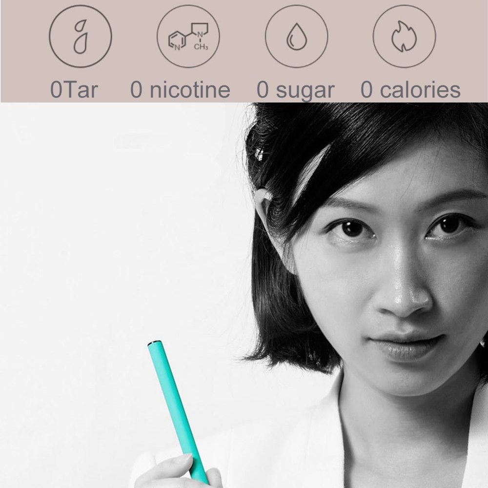 xiaomi aandd non-nicotine non-tar fruit flavored collagen and vitamin healthy e-cigarette