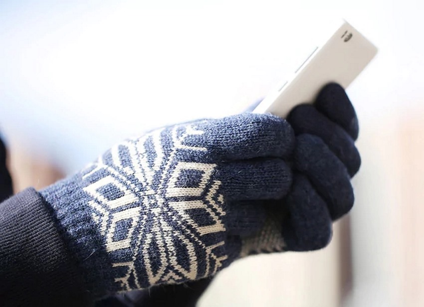 xiaomi mi wool knitted touch screen warm gloves