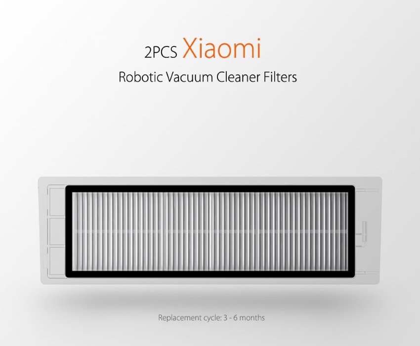 xiaomi mijia dust filter for robot vacuum cleaner (2-pack)