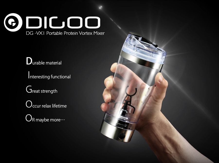 digoo dg-vx1 electric vortex fitness mixer shaker