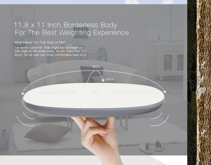 digoo dg-so38h smart bluetooth body fat composition weight scale