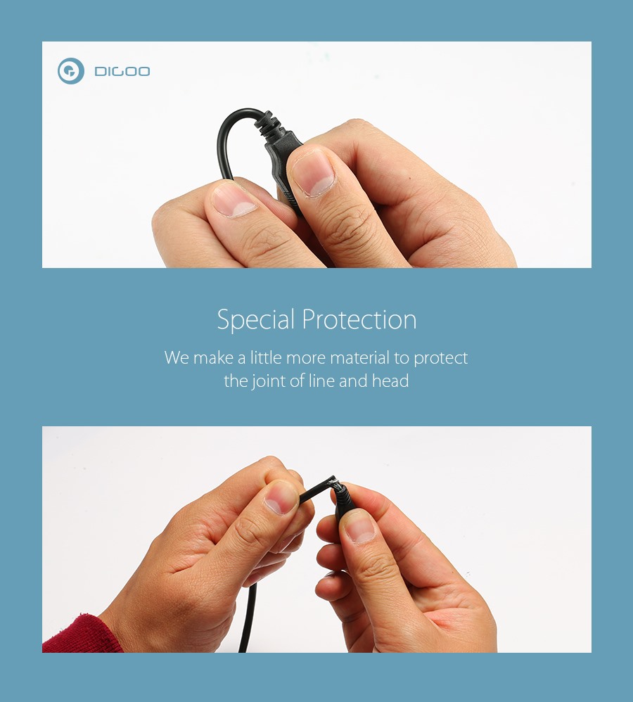 digoo dg-bb-13mw 3m micro usb power cable