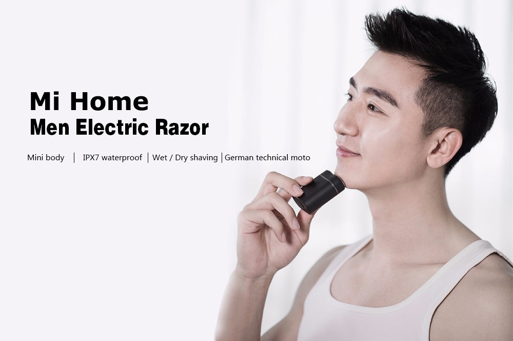 xiaomi zhibai dual blade mini rechargeable dry and wet shaver