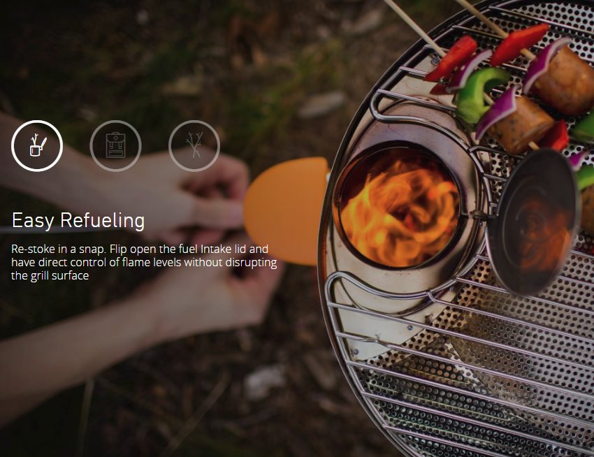 biolite portable tabletop grill for campstove