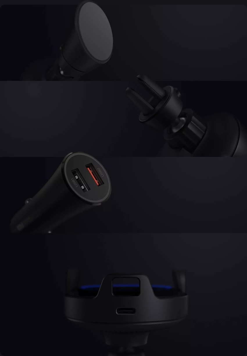 xiaomi mi 20w car wireless fast charger holder