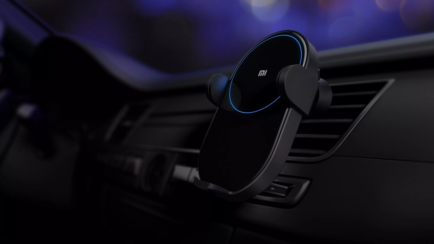 xiaomi mi 20w car wireless fast charger holder