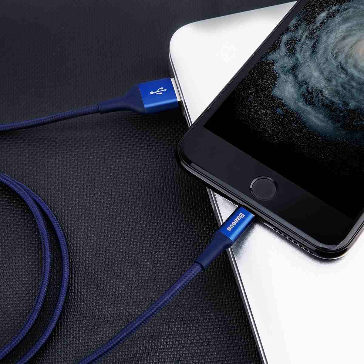 Baseus Apple MFI Certified Lightning 2.4A 1m Buletproof Kevlar RUI