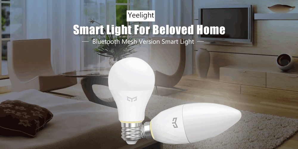 xiaomi yeelight yldp10yl e27 6w smart bluetooth 5.0 mesh ball globe led light bulb
