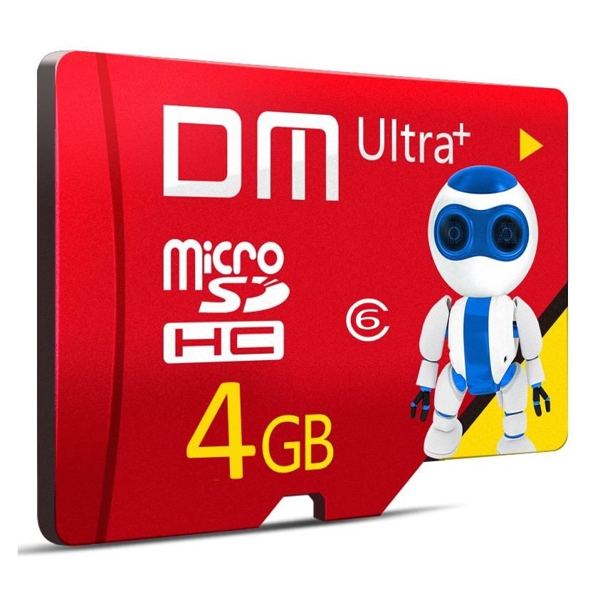 dm 4gb fullhd microsdhc ultra plus class 6 card