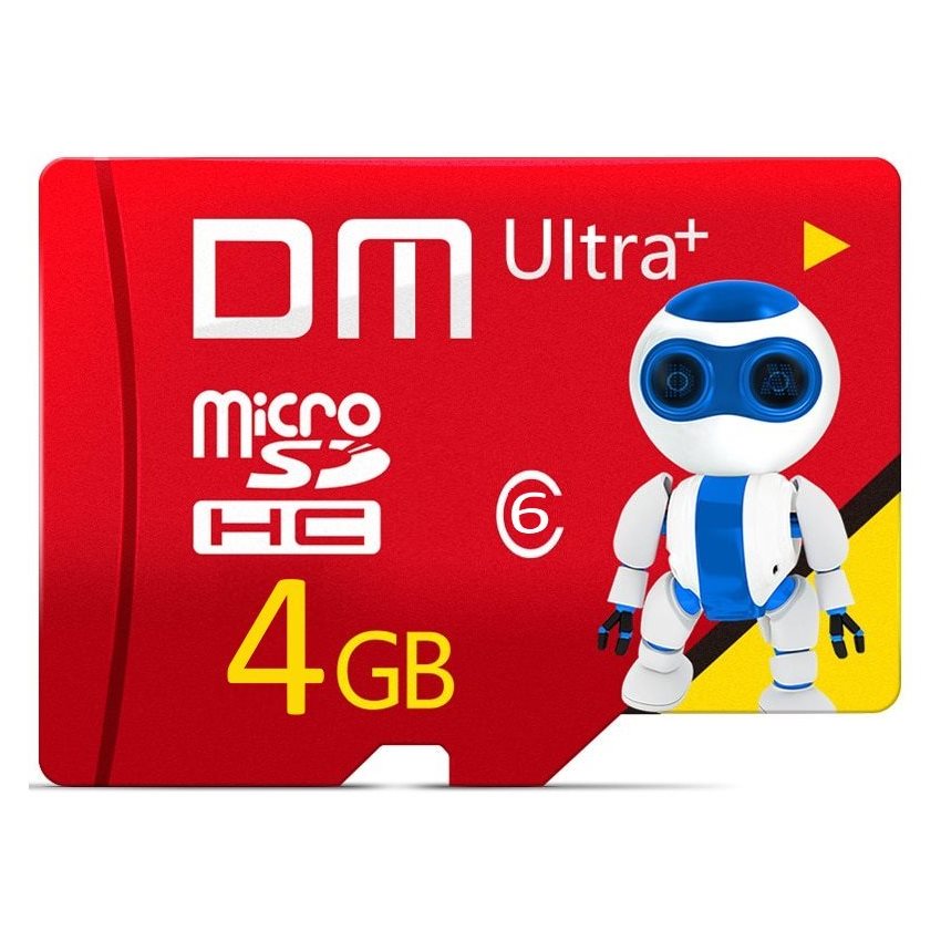 dm 4gb fullhd microsdhc ultra plus class 6 card