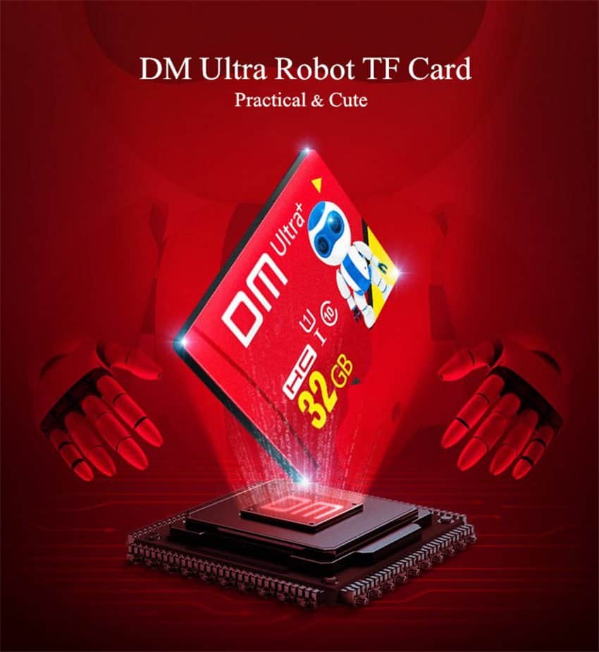 dm 8gb 4k microsdhc uhs-i ultra plus u1 class 10 card