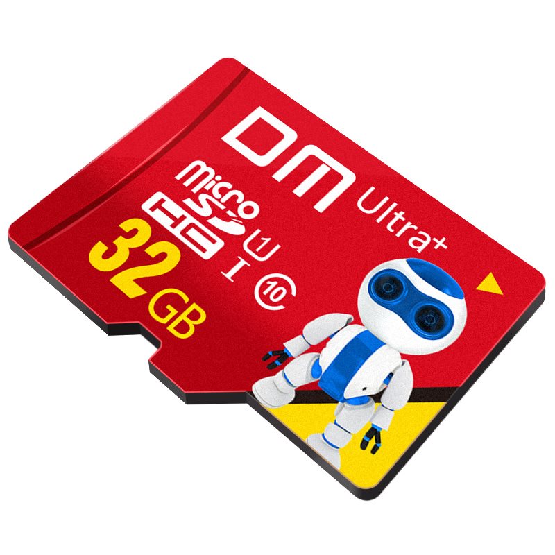 dm 32gb 4k microsdhc uhs-i ultra plus u1 class 10 card