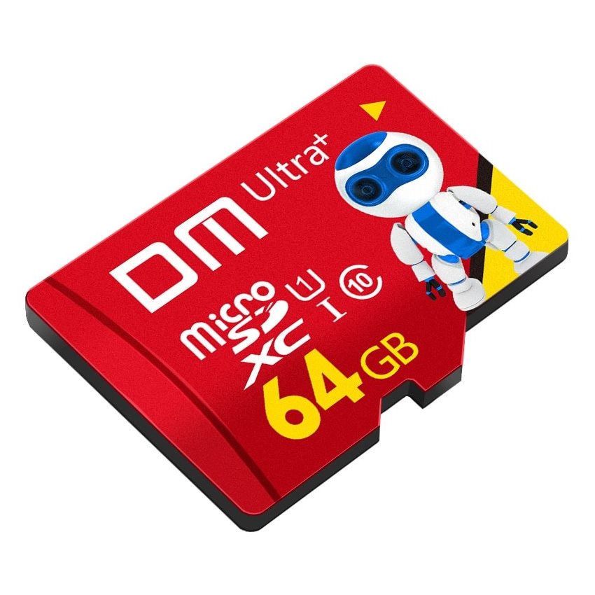 dm 64gb 4k microsdxc uhs-i ultra plus u1 class 10 card