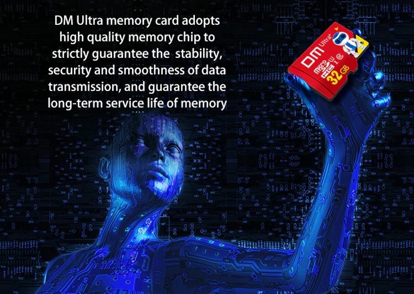 dm 128gb 4k microsdxc uhs-i ultra plus u1 class 10 card