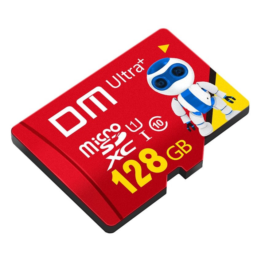 dm 128gb 4k microsdxc uhs-i ultra plus u1 class 10 card