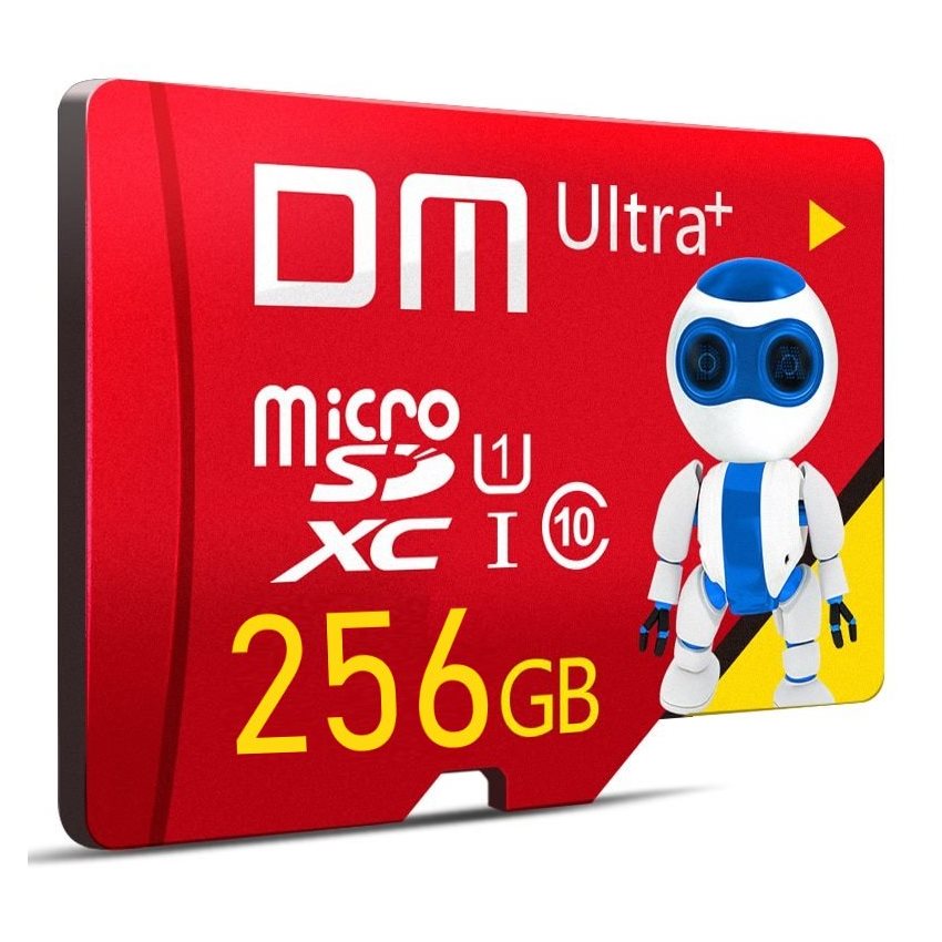 dm 256gb 4k microsdxc uhs-i ultra plus u1 class 10 card