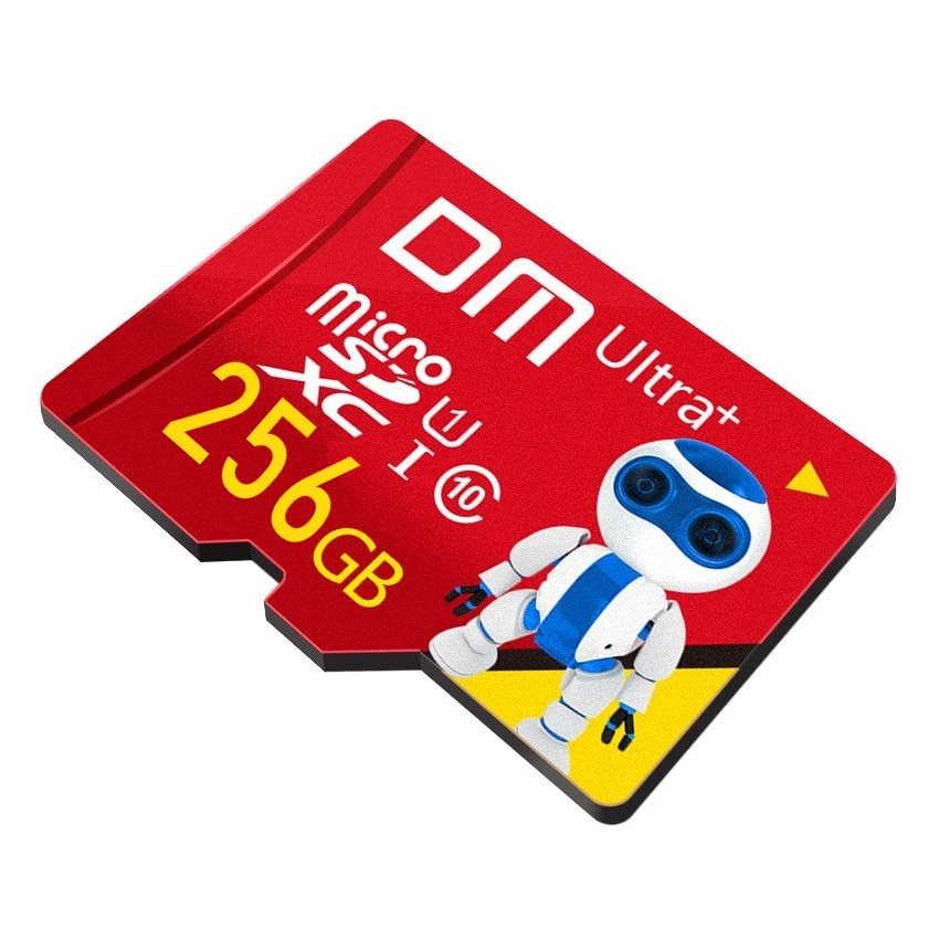 dm 256gb 4k microsdxc uhs-i ultra plus u1 class 10 card