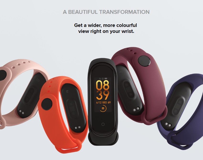 xiaomi mi band 4 smart wristband bracelet