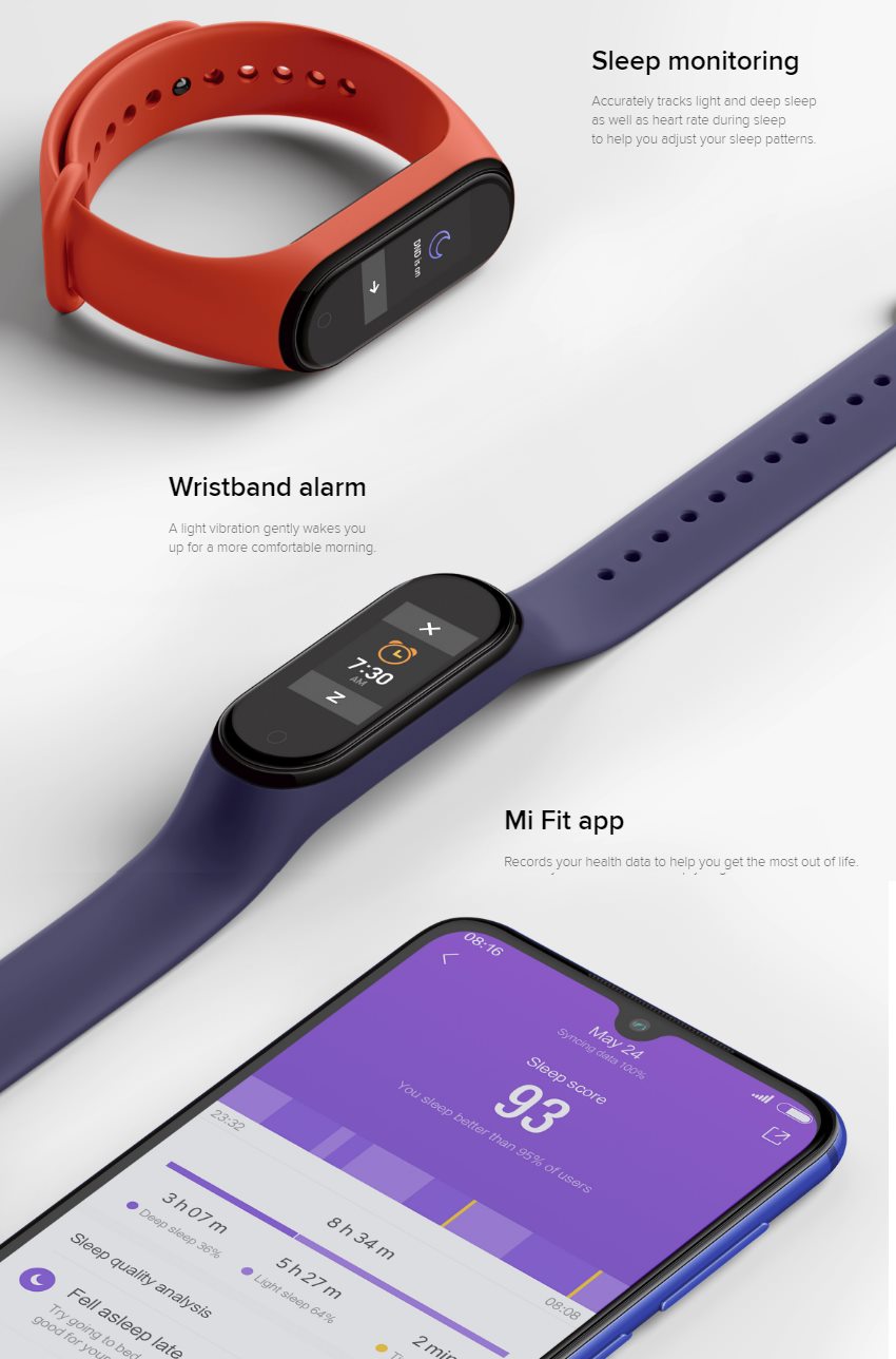 xiaomi mi band 4 smart wristband bracelet