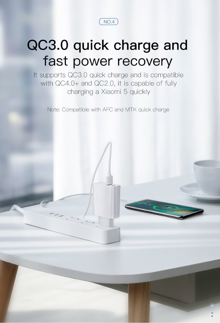 baseus bs-eu905 30w 5a quick charge 4.0 4.0 3.0 pd 3.0 dual port type-c and usb wall charger